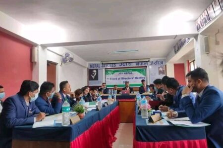  नेपाल जेसीजको २०२१ का लागि ५ वटा शाखा प्रस्तावित