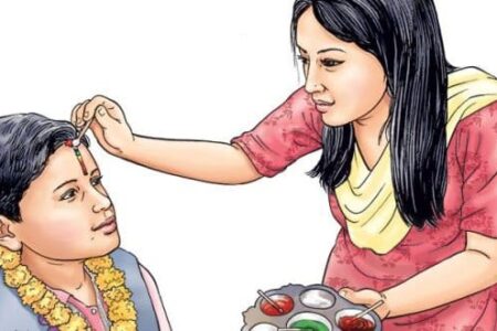 यस वर्षको  भाइटीकाको उत्तम साइत मंसिर १ गते बिहान ११: ३७ मिनेटमा