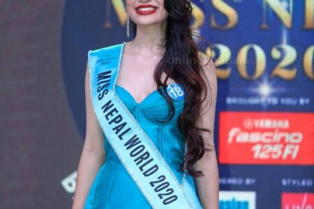 नम्रता श्रेष्ठलाई ‘मिस नेपाल २०२०’ को ताज