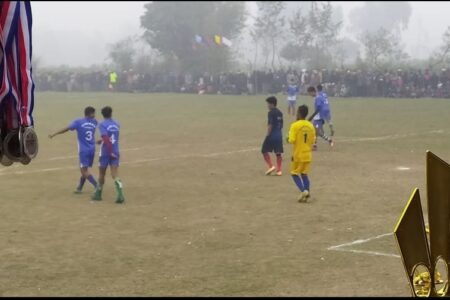बर्छ्वा युवा कलब ले आयोजना गरेको १० औं फुटबल प्रतियोगिता सम्पन्न