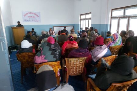 सामुदायिक मेलमिलाप कर्ताको पुर्नताजगी तालिम सुरु