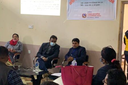 जेष्ठ नागरिकसंग मेयर कार्यक्रम सुरु गर्दै रामग्राम नगरपालिका