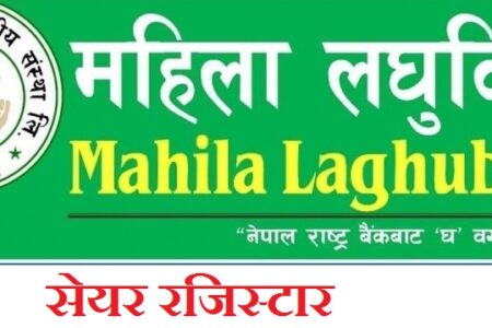 महिला लघुवित्तले चुन्यो सेयर रजिष्ट्रार