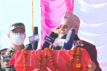 नारायणहिटीबाट ओलीको गर्जन : संघीय लोकतान्त्रिक गणतन्त्रलाई कसैले तलमाथि गर्न सक्दैन