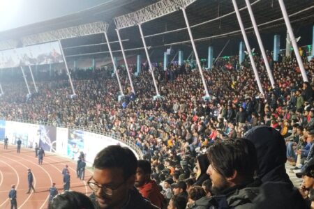 त्रि–देशिय फुटबल प्रतियोगिता हेर्न दर्शकलाई  मास्क र सेनिटाइजर अनिवार्य