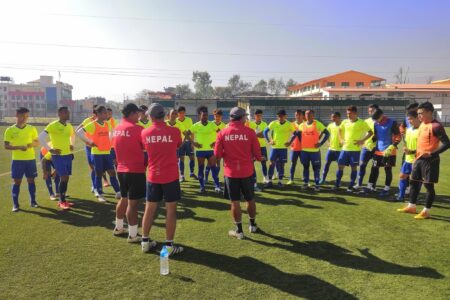 थ्री नेसन्स कप अन्तराष्ट्रिय फुटबलका लागि नेपाली टिमको घोषणा