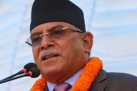 देशमा पुन : एकपटक शान्तिपुर्ण आन्दोलन गर्ने : अध्यक्ष पुष्पकमल दाहाल