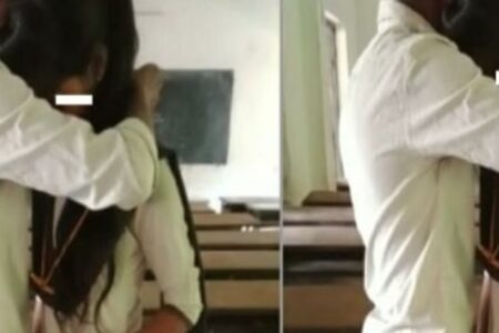 दुई बिद्यार्थीले कक्षाकोठाभित्रै एक आपसमा गरे बिहे