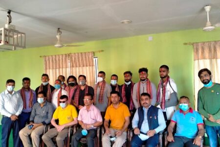 नेपाल रक्तदाता संघ सैनामैनाको अध्यक्षमा शंकर ज्ञवाली