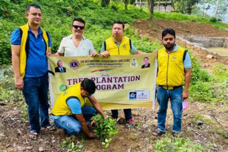 लायन्स लियो स्टार्सद्धारा वृक्षरोपण कार्यक्रम सम्पन्न