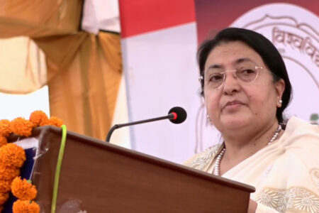 बुद्धसँग जाेडिएका स्थलहरूलाई जोडेर एकीकृत योजना बनाउन राष्ट्रपतिको आग्रह