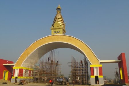 बुद्धमय हुँदै सिद्धार्थनगर, सात करोडको लागतमा प्रवेशद्वार