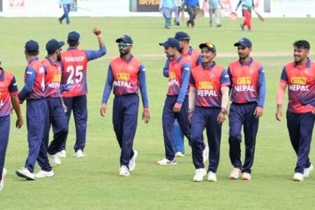 नेपालले जित्यो जिम्बाब्वे ‘ए’ विरुद्धको एकदिवसीय क्रिकेट सिरिजको उपाधि