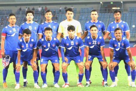 एएफसी एसियन कप छनोटको तेस्रो चरणको आफ्नो अन्तिम खेलमा नेपालले फराकिलो हार