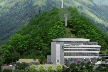 आगामी माघदेखि बुटवलमा निर्माणाधिन लुम्बिनी केबलकार सञ्चालनमा आउने