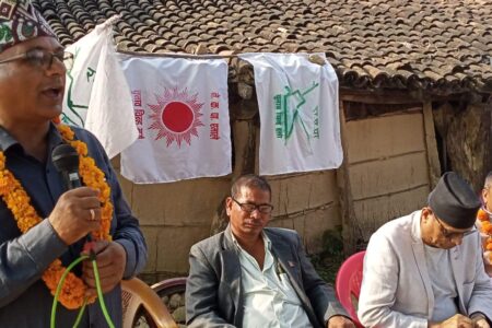 अव्यवस्थित, भूमिहीन, सुकुम्बासी समस्या समाधान एमालेले मात्र गर्न सक्छ : नेता ढकाल