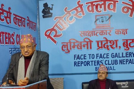 ओलीले आफ्नो स्वार्थ पुरा गरेपछि प्रचण्डलाई धोका दिन्छन् : पूर्वराजदुत उपाध्याय